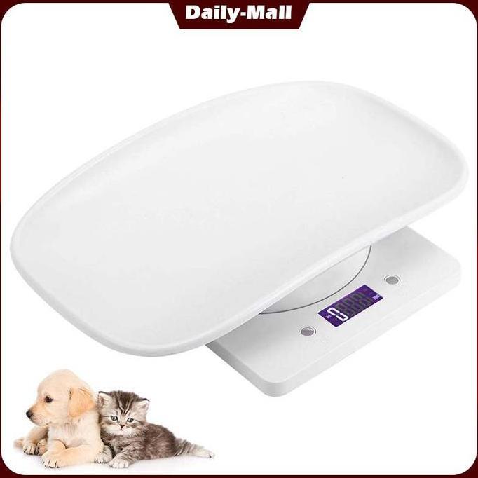 ZASSAT Timbangan Kucing / Timbangan Hewan Peliharaan Mini 10kg/ Timbangan Kecil Digital Multifungsi