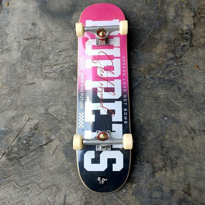 Skateboard lengkap Puppets Fullset trucks bearings