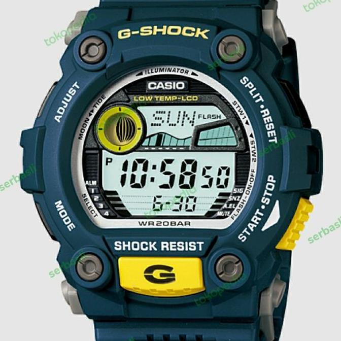 New JAM CASIO GSHOCK G7900 / G-7900-2DR DIGITAL ORIGINAL BERGARANSI