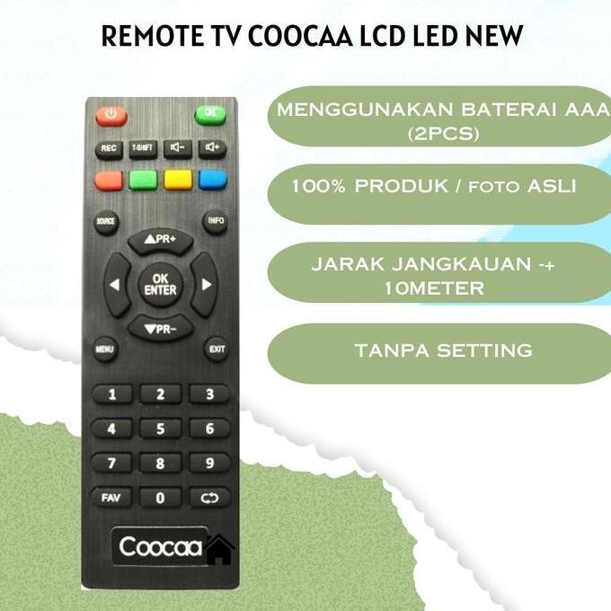 DELLINE REMOTE TV COOCAA LCD/LED NEW MINI