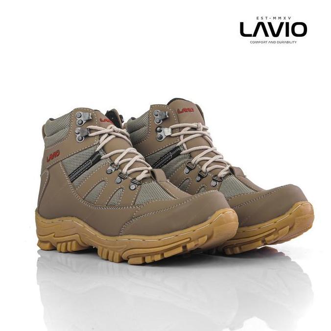 Sepatu Safety Boots Pria Keren Branded Original Lavio Armo
