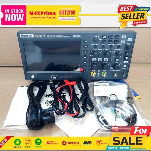 HANTEK DSO2D10 Digital Oscilloscope Osiloskop HANTEK DSO-2D1 ORIGINAL