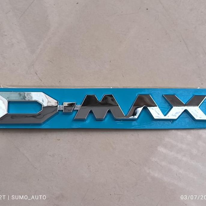 emblem tulisan D-MAX isuzu D max