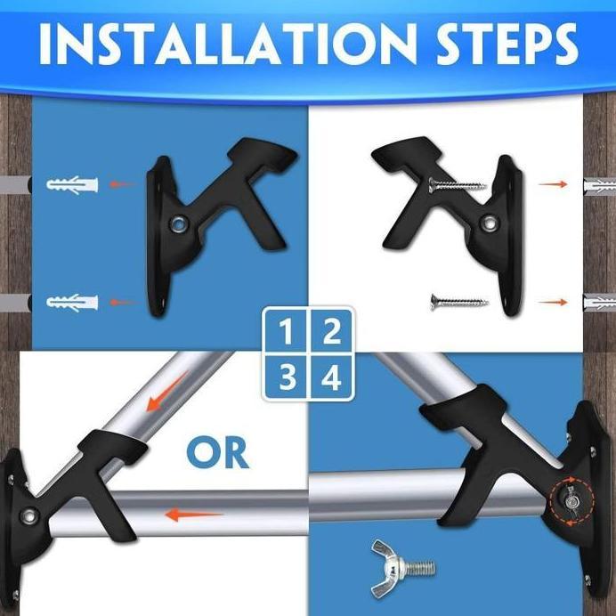 Ready Bracket Tiang Bendera Holder Tiang Bendera Dudukan Tiang Bendera