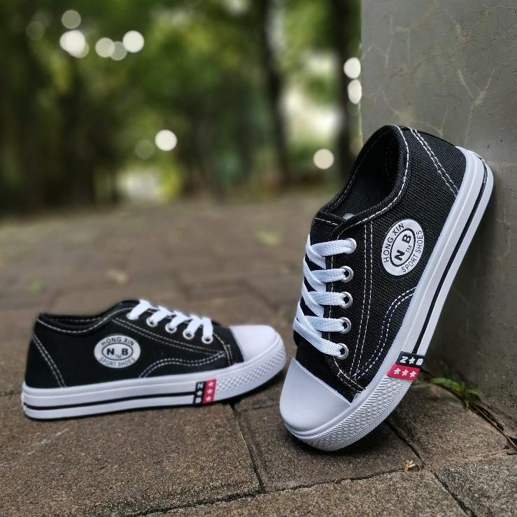 NEW SEPATU NB TALI SEPATU SEKOLAH ANAK PEREMPUAN SEPATU ANAK LAKI LAKI SEPATU NB TINGGI