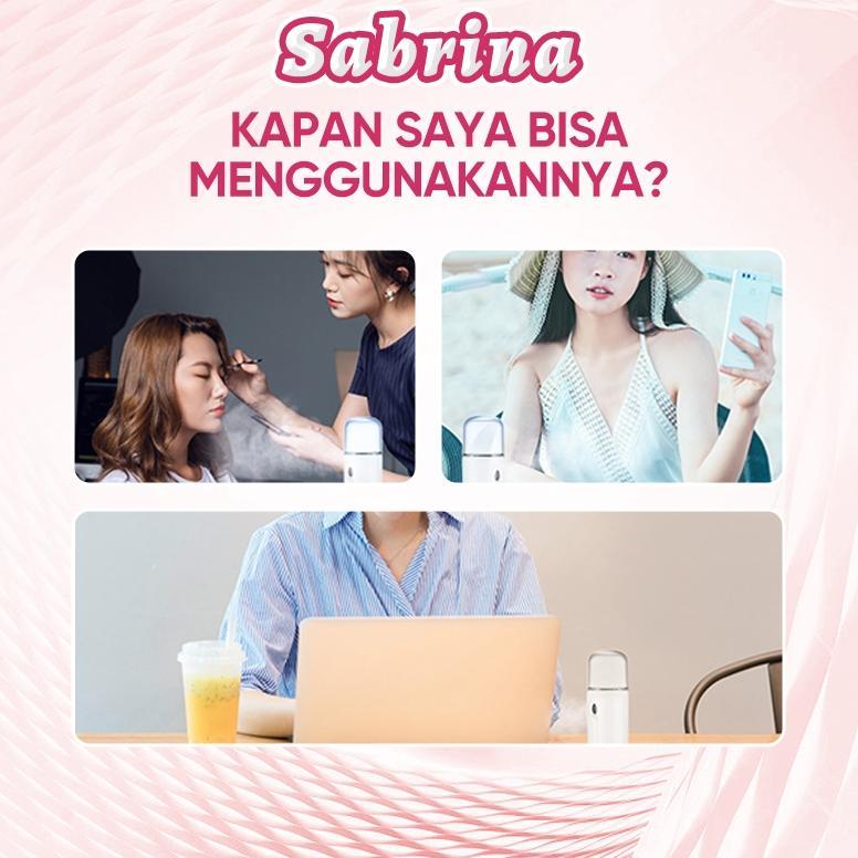 BEST DEALS SALSNOW Nano Spray Hydration Device Perawatan Wajah yang Baru Ditingkatkan Melembabkan Pe