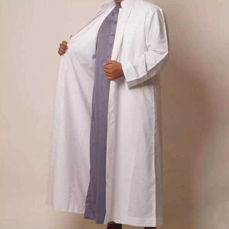 100% Aman Jubah Luaran Pria Dewasa Twis Higt / Jubah Yaman Habaib / Jubah Luaran Muslim Terbuka / Ju