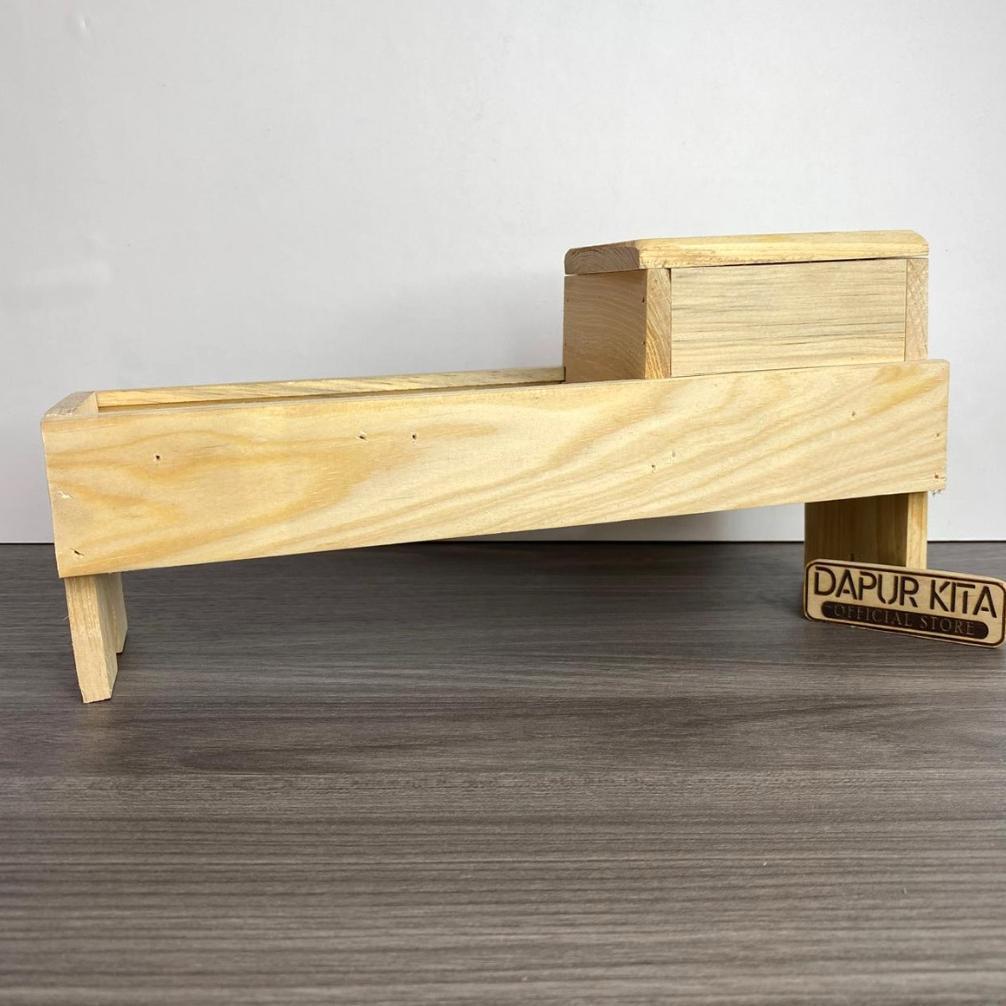 Alat Pemotong Bawang, Perajang Bawang Merah Dari Kayu Pinus Pilihan