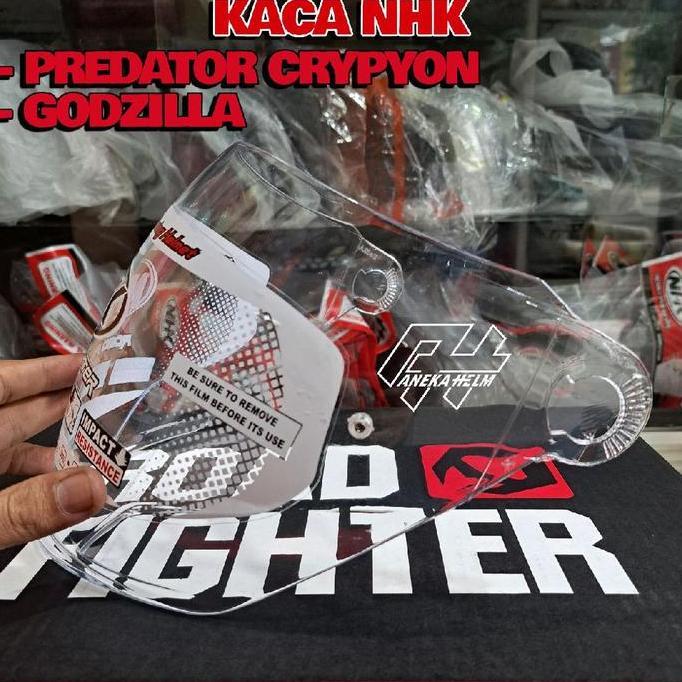 kaca helm Nhk predator Nhk godzilla