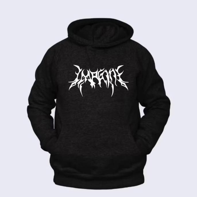 Sweater Hoodie Pria Remaja Dewasa Desain Grafiti Imagine Keren