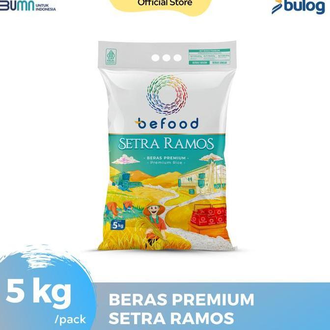 BULOG - Beras Premium befood Setra Ramos 5 kg AS
