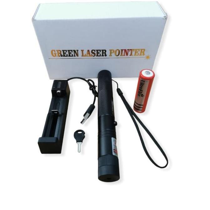 AHROKA green laser pointer 303 / senter Laser charger VanStar V-303