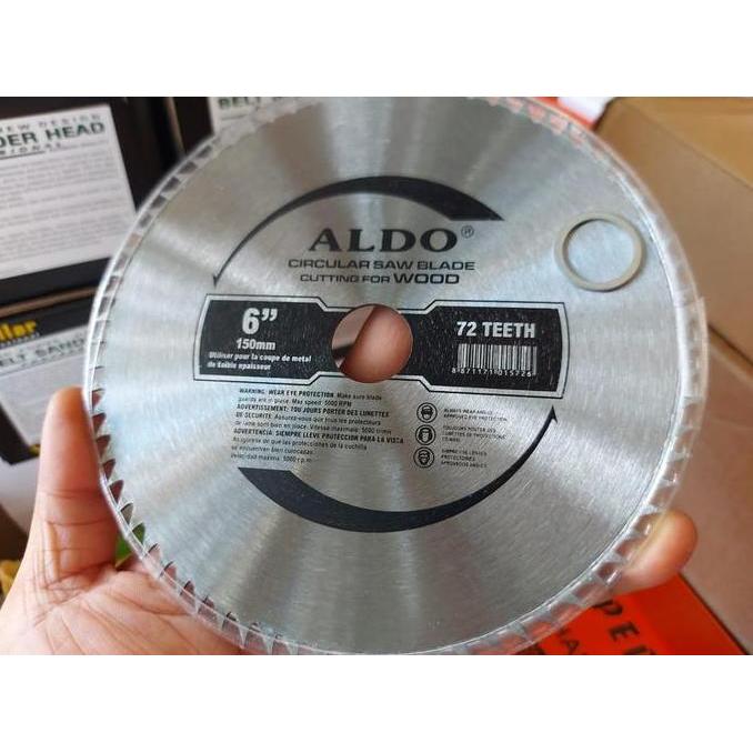 AHROKA mata gergaji circular saw 6" 72T non TCT as 20 ring 16 MOSSTER Germany