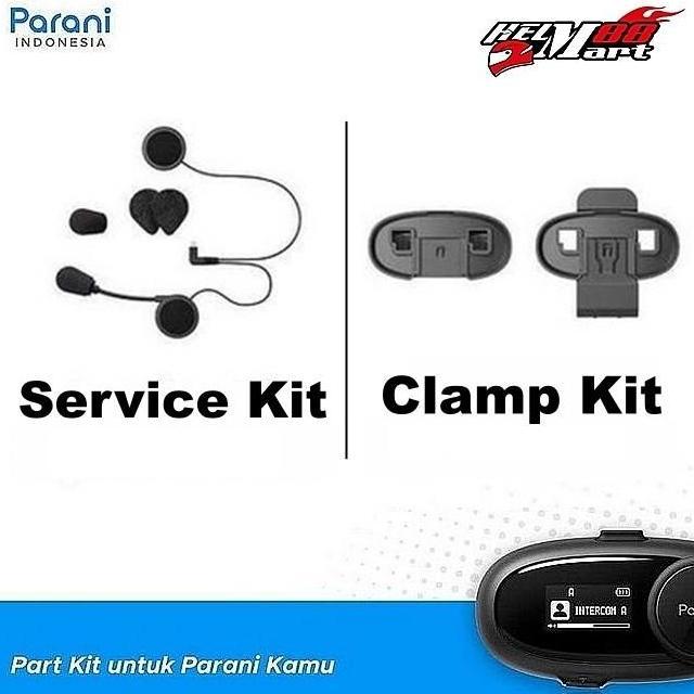 Clamp Kit & Service Kit Parani M10 Sparepart Parani M10 Intercom