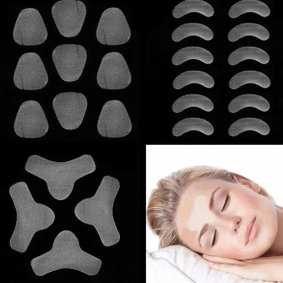 Facial Sagging Tape Pads 12/27/24Pcs Face Skin Care Lift Up Tape V-Shaped Face Lines Makeup Wrinkle 