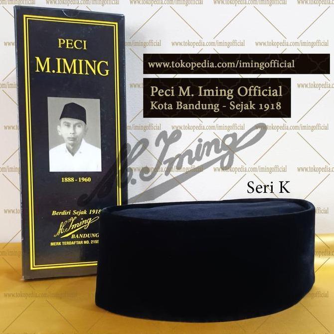 Zena_groupabadi - Peci M. Iming Original - Peci Polos Seri K