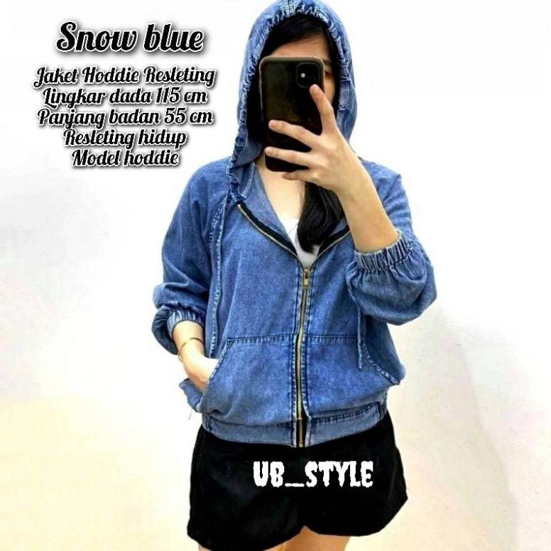 HOT DEALS JAKET JEANS HOODIE RESLETING JAKET WANITA JAKET HOODIE JEANS JAKET RESLETING