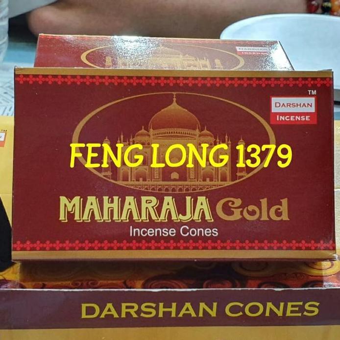 Dupa Kerucut Aromaterapi Maharaja Gold Incense Cones | Maharaja Gold