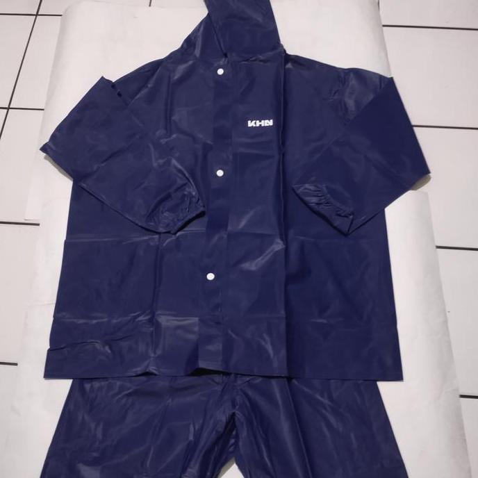 Jas Hujan Khn Setelan Baju Dan Celana Anti Rembes
