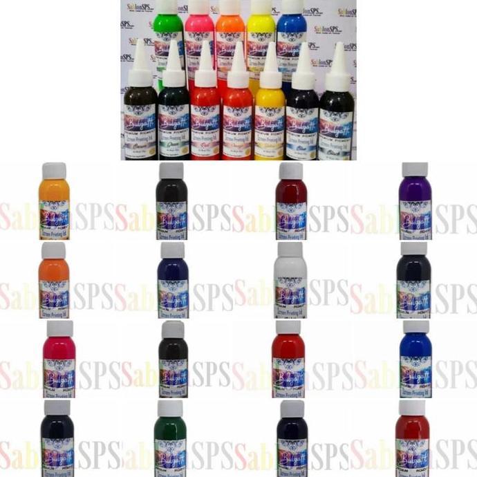 BIANG WARNA SABLON BULGATTI 100GR BASIS AIR PIGMEN SABLON