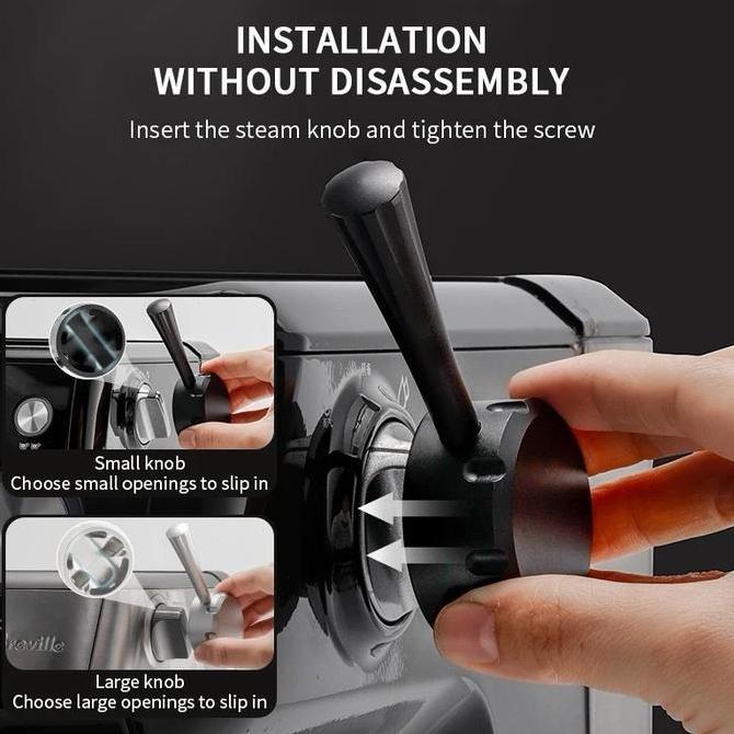 Ready Knob Steam Lever Breville Espresso Coffee Machine - Knob Lever Breville Mesin Kopi