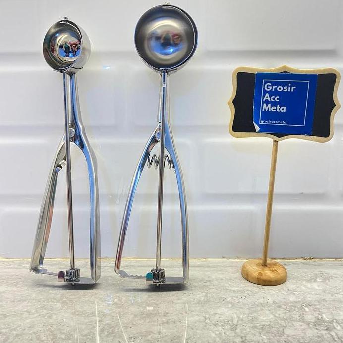 Ready SCOOP ICE CREAM 4CM 5CM / SENDOK ICE CREAM / SENDOK ES / SCOOP STAINLESS