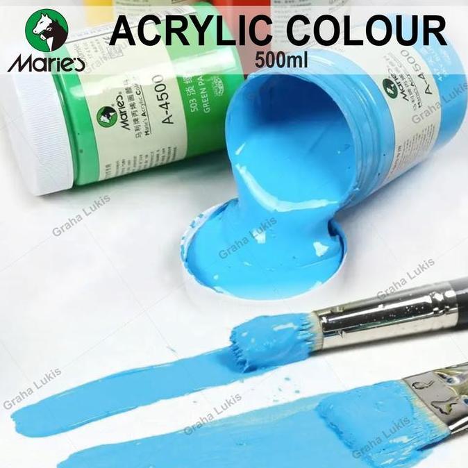 Maries Acrylic Paint 500ml / Cat Maries Akrilik 500ml