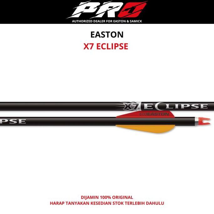 EASTON ARROW X7 ECLIPSE ALUMINIUM ANAK PANAH OUTDOOR / INDOOR BUSUR PANAHAN BAREBOW RECURVE COMPOUND