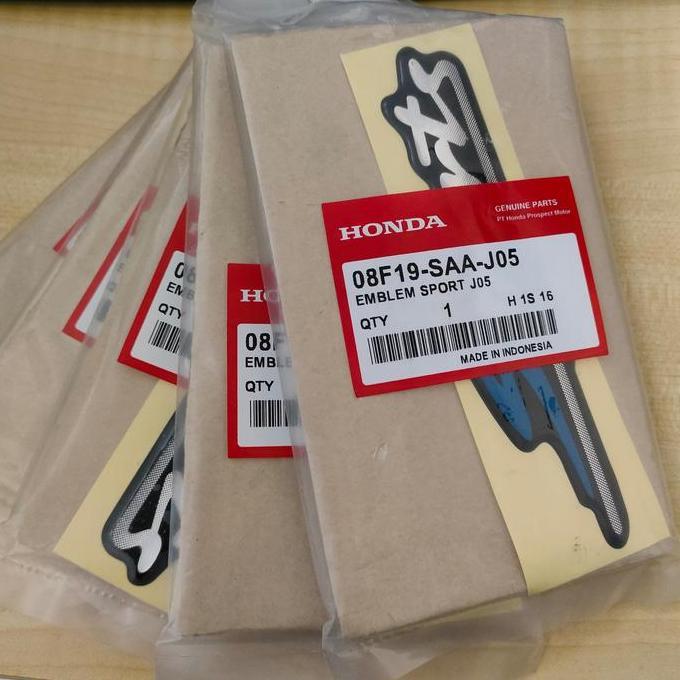 Emblem Sticker Stiker SPORT Honda JAZZ GD3 VTEC IDSI 2003 2004 2005 2006 2007 Original