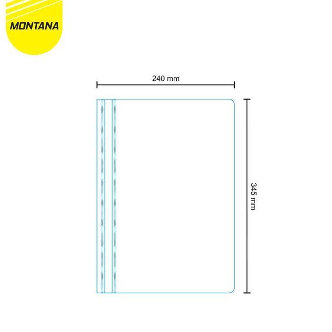 Business File / File Bisnis Montana TBF-4 / F4 / Hijau