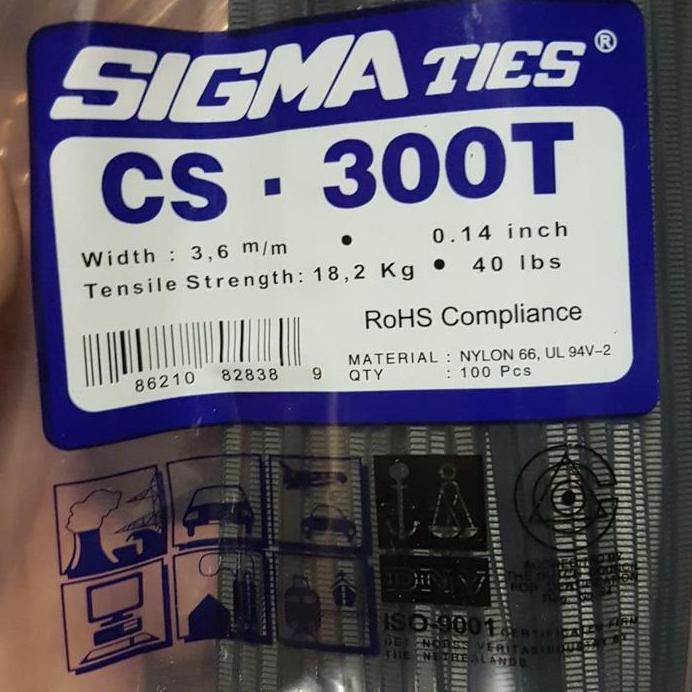 Kabel Ties 30cm Hitam
