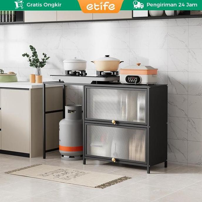 GAVANISHOPJAYA - ETIFE MEJA KOMPOR / RAK DAPUR / MEJA DAPUR/ RAK BESI / RAK BESI / RAK KOMPOR/DAPUR 