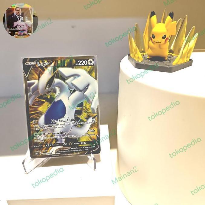 New Lugia V sr s12 pemicu paradigma pokemon tcg indo