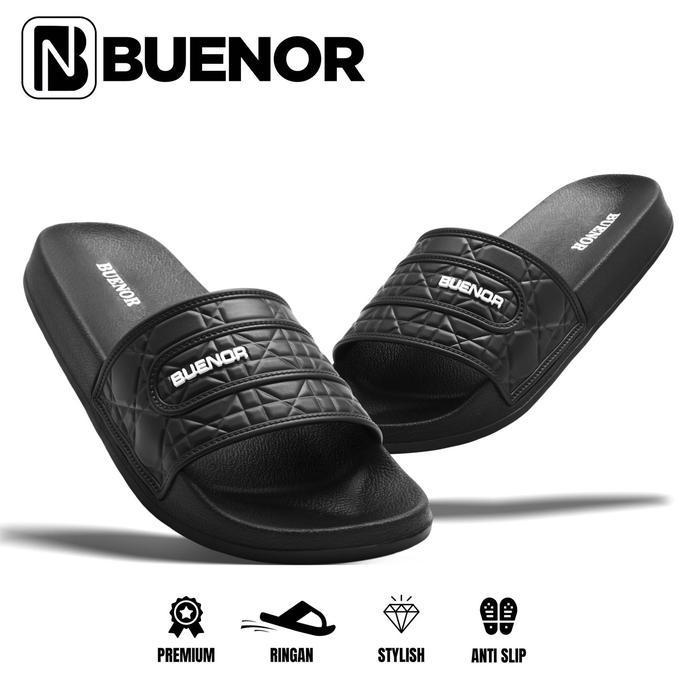 BUENOR-Sandal Slop Pria Simpel Model Terbaru