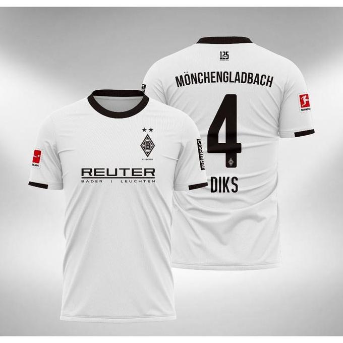 Jersey Borussia Monchengladbach Home 2025 2026 KEVIN DIKS