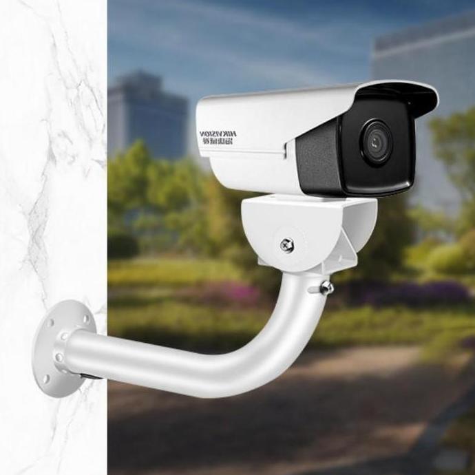 KOLANAME Bracket CCTV 30cm Bracket Tiang L CCTV Rak CCTV Dinding Holder CCTV Bracket CCTV Tiang Temb