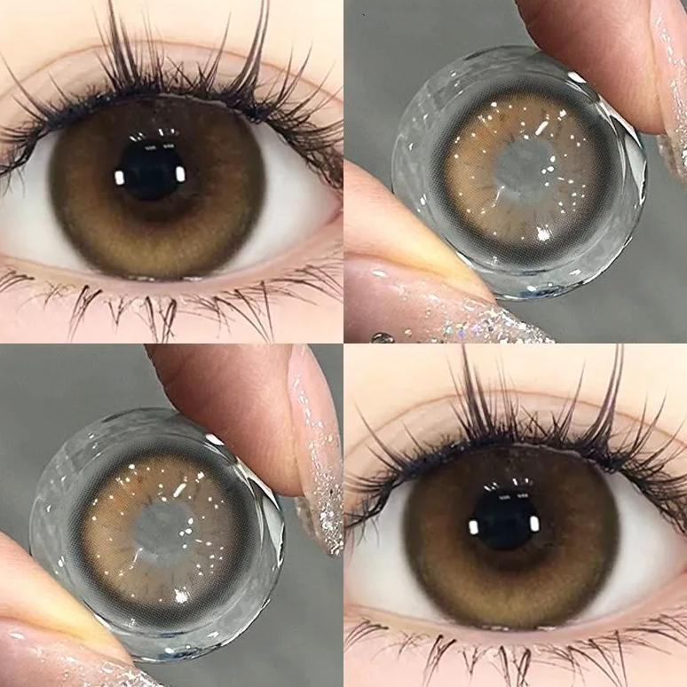 PREMIUM SEPASANG LENSA KONTAK BERWARNADIAMETER 14-14,5 MM SOFTLENS LIVINGSOFTLENS BIRU SOFLENS SOFLE