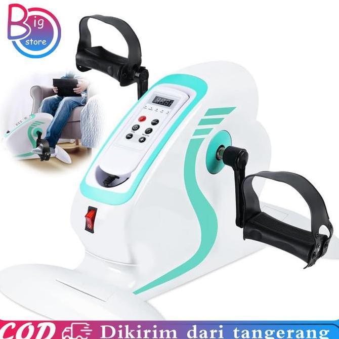 KOLANAME Sepeda Terapi Statis Mini Elektrik Bike Untuk Terapi Struk Dan Olahraga Pedal Exerciser Sep