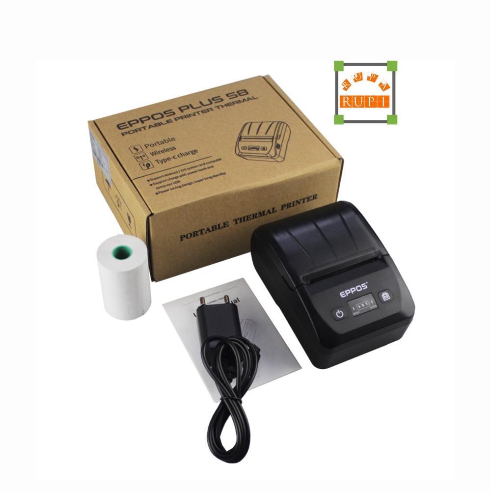 Mini Printer Bluetooth EPPOS EP5881 Cetak Struk Kasir Murah Printer
