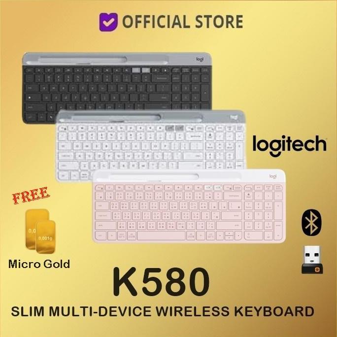 Logitech K580 Slim Multi Device Wireless Bluetooth Keyboard K 580