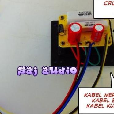 Bmb Terminal Box Speaker Plus Crossover 3Way N Kabel Siap Pakai...