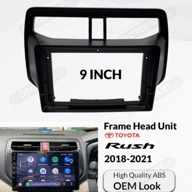 Frame Head Unit 9" Toyota All New Rush Frame Rush 9 In Head Unit