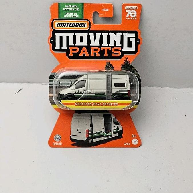 ORIGINAL MATCHBOX MOVING PARTS MERCEDES BENZ SPRINTER
