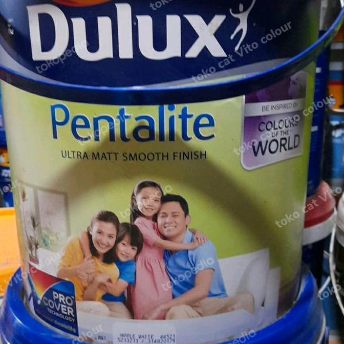 BEBAS ONGKIR - Dulux Pentalite Interior Apple White 44521