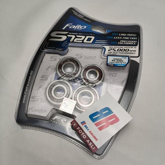 NEW BEARING SET FAITO RX KING S720 LAHAR RACING
