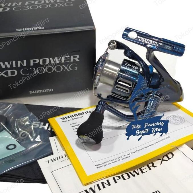 TERBARU - Reel Shimano TWIN POWER XD C3000XG NEW 2021