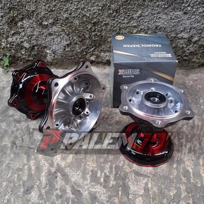 Ready Velgset Merah Supermoto KLX 230 Velg Velk Tromol Hijau Wheelset KLX230 murah