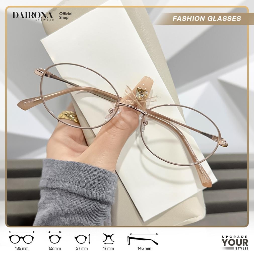 NEW Dairona Eyewear Kacamata Photocromic Frame Minus Radiasi Blueray Pria WanitaTerbaru Fashion Styl