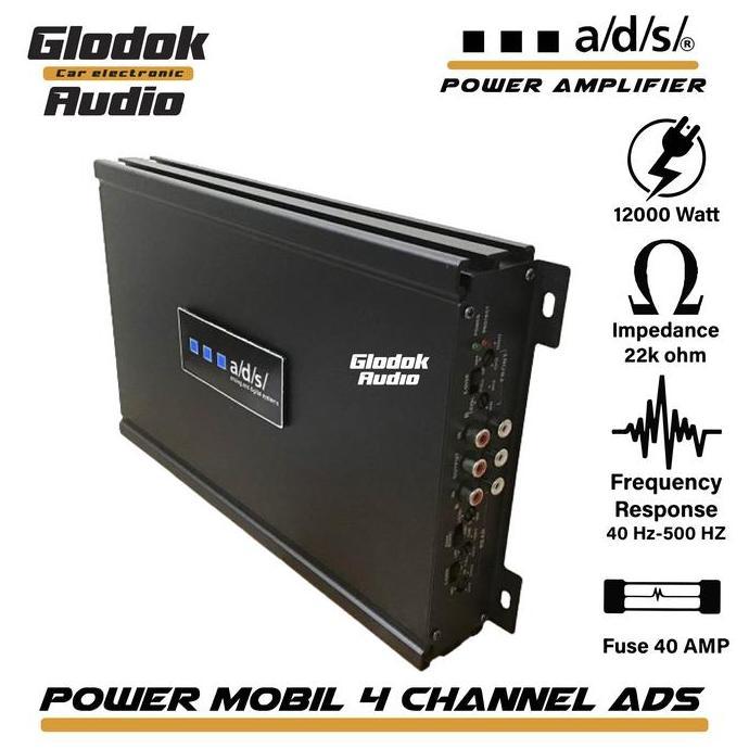 Power Amplifier Mobil 4 Chennel Mosfet ADS