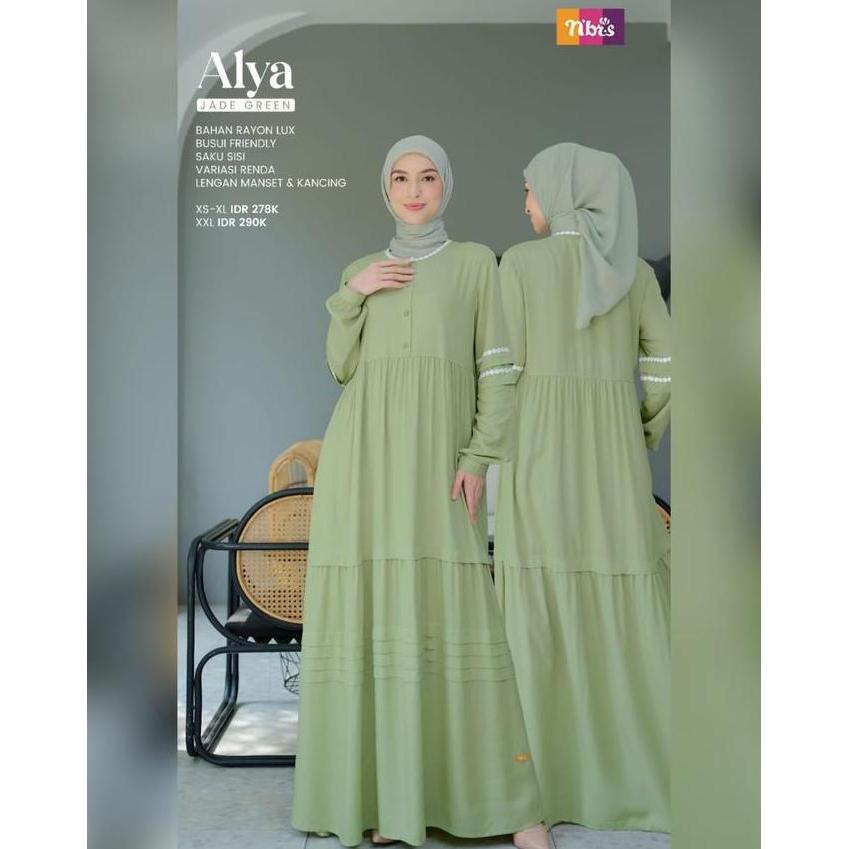 Couple Alya & NBRS Busy 004 GAMIS DAN KOKO KEMJA NIBRAS